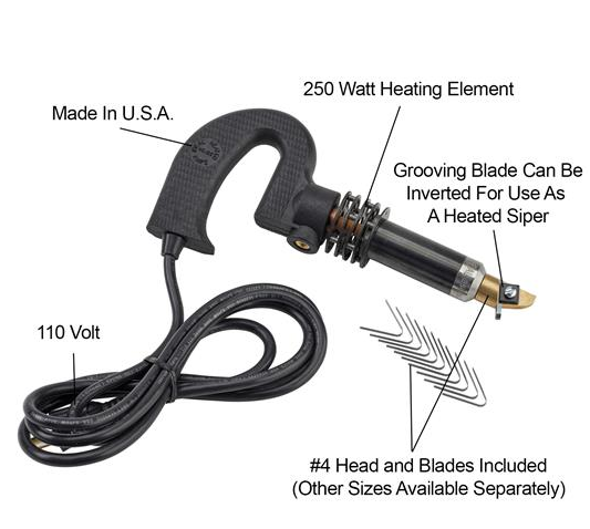 Pistol Grip Groover - 110V